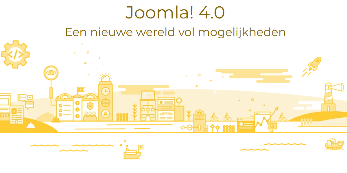 Joomla 4, de nieuwe versie van een bekroond website beheersysteem